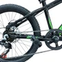 Bicicleta First Aro 20 Smitt Juvenil 7v Freio Disco Preto com Verde