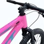 Bicicleta First Aro 20 Smitt Juvenil 7v Freio Disco Rosa Chiclete com Azul