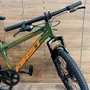Bicicleta First Aro 20 Smitt Juvenil 7v Freio Disco Verde Militar Com Laranja