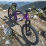 Bicicleta First Aro 20 Smitt Juvenil 7v Freio Disco Violeta com Branco