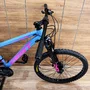 Bicicleta First Aro 24 Smitt 21v Freio Disco Azul com Rosa Tam 13,5