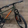 Bicicleta First Aro 24 Smitt 21v Freio Disco Verde Militar com Laranja Tam 13,5