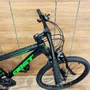 Bicicleta First Aro 24 Smitt Juvenil 21v Freio Disco Preto com Verde Tam 13,5