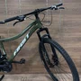 Bicicleta First Aro 29 Smitt 21v Feminina Freio Disco Verde Militar com Prata Tam 15,5