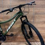 Bicicleta First Aro 29 Smitt Feminina 21v Freio Disco Verde Militar com Prata Tam 15,5