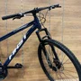 Bicicleta First Aro 29 Smitt 21v Freio Disco Azul Galaxy com Prata tam 15,5
