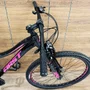 Bicicleta First Aro 29 Smitt Feminina 21v Freio Disco Preto com Pink tam 15,5