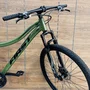 Bicicleta First Aro 29 Smitt Feminina 21v Freio Disco Verde Militar Com Preto Tam 15,5