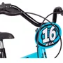 Bicicleta GTA aro 16 Infantil Azul com Preto