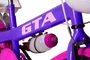 Bicicleta GTA Aro 16 Infantil Purple Flower