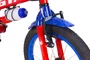 Bicicleta GTA Aro 16 Infantil Red Spider Verm com Azul
