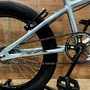 Bicicleta GTA Aro 20 BMX Flip Prata com Preto