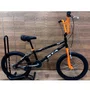 Bicicleta GTA Aro 20 BMX Flip Preto com Laranja