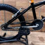 Bicicleta GTA Aro 20 BMX Flip Preto com Laranja