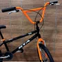 Bicicleta GTA Aro 20 BMX Flip Preto com Laranja