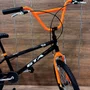 Bicicleta GTA Aro 20 BMX Flip Preto com Laranja