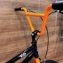 Bicicleta GTA Aro 20 BMX Flip Preto com Laranja