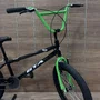 Bicicleta GTA Aro 20 BMX Flip Preto com Verde