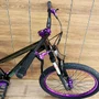 Bicicleta GTA Aro 26 Freeride Gravity Single Violeta Galático