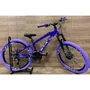Bicicleta GTA Aro 26 Rebel Freeride 21v Freio Disco Roxo tam 13,5
