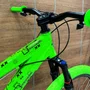 Bicicleta GTA Aro 26 Rebel Freeride 21v Freio Disco Verde Com Verde