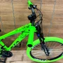 Bicicleta GTA Aro 26 Rebel Freeride 21v Freio Disco Verde Com Verde