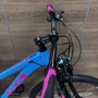 Bicicleta GTA Aro 29 Start Fem 21v Freio Disco Azul com Rosa Tam 15,5