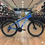 Bicicleta GTA Aro 29 Start 21v Freio Disco Azul com Branco Tam 17