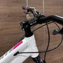 Bicicleta GTA Aro 29 Start Fem 21v Freio Disco Branco com Cinza e Rosa tam 15,5