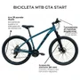 Bicicleta Gta Aro 29 Start 21v Freio Disco Verde Tam 19