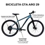 Bicicleta Gta Aro 29  Start 9v Single Sun Race Freio Hidráulico Verde Tam 17