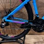 Bicicleta GTA Aro 29 Start Feminina 21v Freio Disco Azul com Rosa Tam 15,5