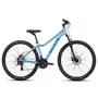 Bicicleta GTA Aro 29 Start Fem 21v Freio Disco Azul com Roxo Tam 15,5