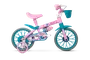 Bicicleta Nathor Aro 12 Charm Rosa com Azul