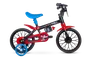 Bicicleta Nathor Aro 12 Mechanic Preto com Vermelho