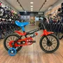 Bicicleta Nathor Aro 12 Mechanic Preto com Vermelho