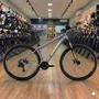 Bicicleta Oggi Aro 24 Hacker 21v Freio a Disco Grafite com Amarelo