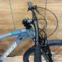 Bicicleta Oggi Aro 29 7.2 Deore 12v Grafite com Azul e Cinza tam 17