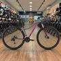 Bicicleta Oggi Aro 29 Float Sport 21v Freio Disco Grafite com Pink e Azul