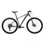 Bicicleta Oggi Aro 29 Hacker HDS 8v Shimano Essa Grafite com Azul e Preto Tam 15,5