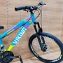 Bicicleta Viking Aro 26 Dirt JTuff25 21V Freio Disco Azul com Amarelo