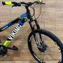 Bicicleta Viking Aro 26 Dirt JTuff25 21V Freio Disco Preto com Azul e Amarelo