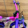 Bicicleta Wendy Aro 16 Feminina com Cesta Pink com Violeta