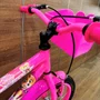 Bicicleta Wendy Aro 16 Feminina com Cesta Rosa Chiclete com Rosa
