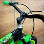 Bicicleta Wendy aro 16 Masc Preto com Verde