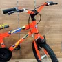 Bicicleta Wendy Aro 16 Masculino Laranja Neon
