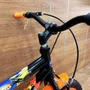 Bicicleta Wendy Aro 16 Masculino Preto com Laranja
