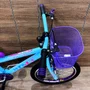 Bicicleta Wendy Aro 20 Feminina Com Cesta Azul Bebe com Violeta