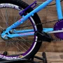 Bicicleta Wendy Aro 20 Feminina Com Cesta Azul Bebe com Violeta
