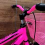 Bicicleta Wendy Aro 20 Feminina Com Cesta Rosa Chiclete com Rosa